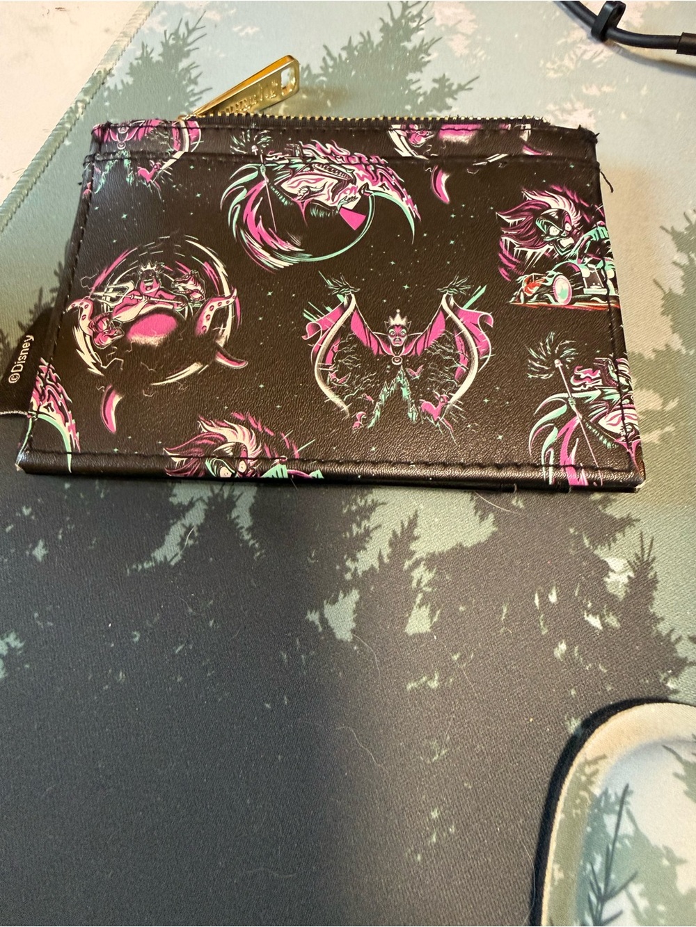 Loungefly Disney Villains Grunge Cardholder - BoxLunch Exclusive